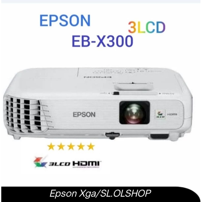 Proyektor Epson EB X300 Hdmi Xga 3lcd Projector EB X300