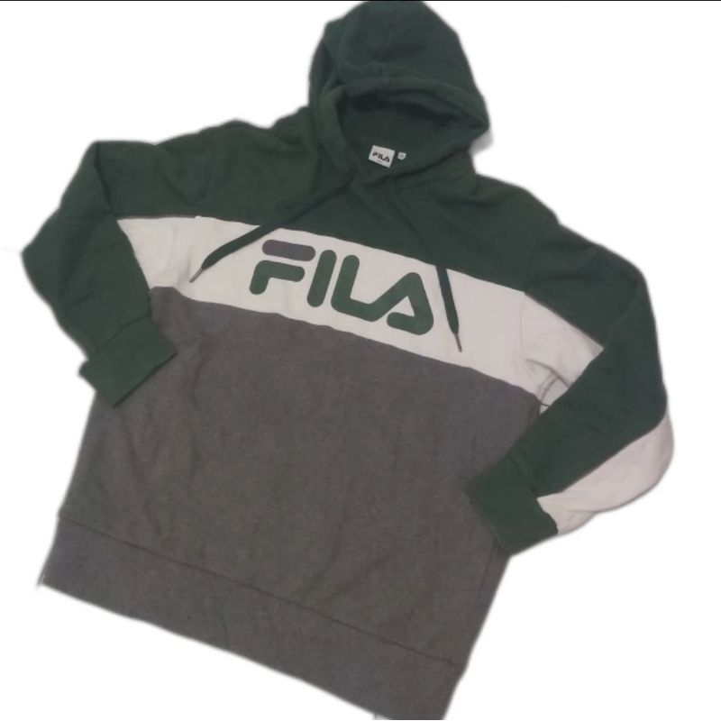 Hoodie FILA Original Second Brand pria & Wanita