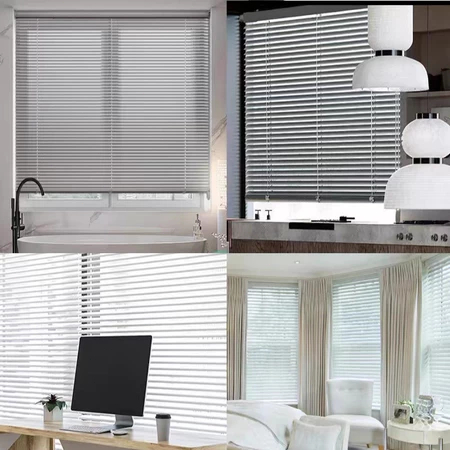 40/90/120 cm Venetian tirai plastik pvc gulung Tirai Jendela PVC Tirai Venetian Blind