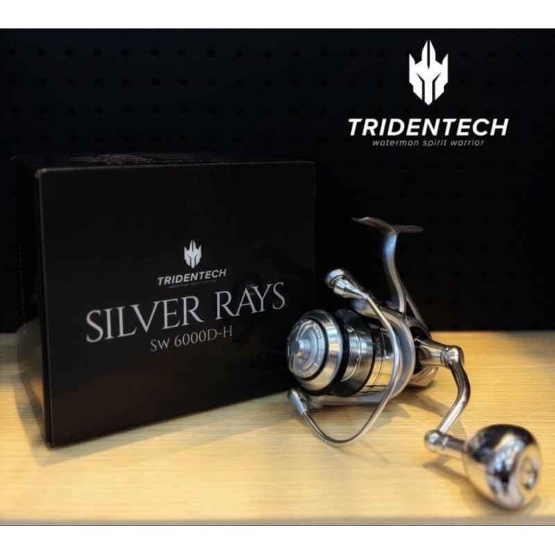 REEL TRIDENTECH SILVER RAYS TERBARU 5000H / 6000H / 8000H / Silver Rays New