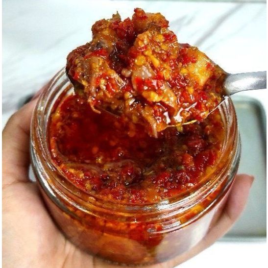 

Sambal Meat Series MELUR FOOD Ada Sambel Sei Sapi Daging Asap dan Sambel ayam suwir Pedas Nikmat - Makanan