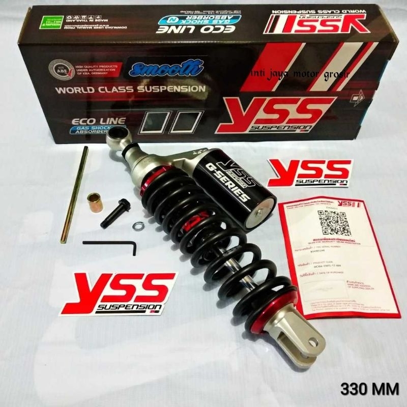 Shock Belakang Tabung YSS GPlus  330MM Vario150 Vario125 BeatFi ScopyFi