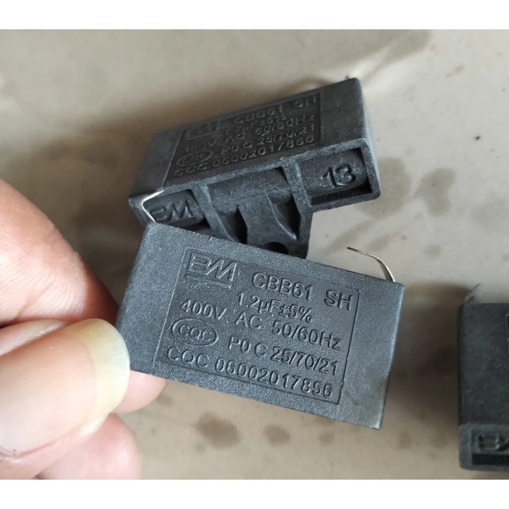 KAPASITOR 1.2Uf model Socket || Capasitor Socet 1,2Uf || Kapasitor Hexos/box fan berbagai merk