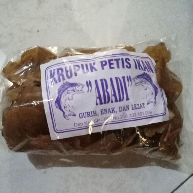 

Kerupuk Petis Ikan 250g