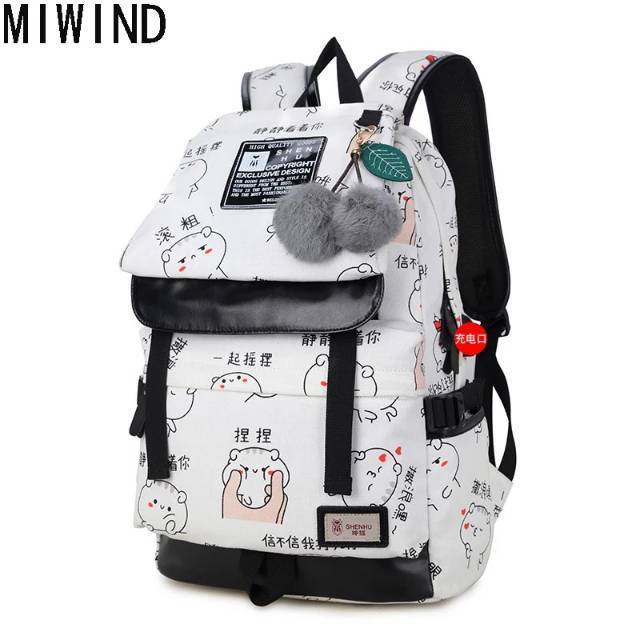 BHEEMSTORE - Tas Sekolah Anak Ransel Sekolah Motif Lucu Tas Anak SD / Tas Nobita Jepang Sekolah