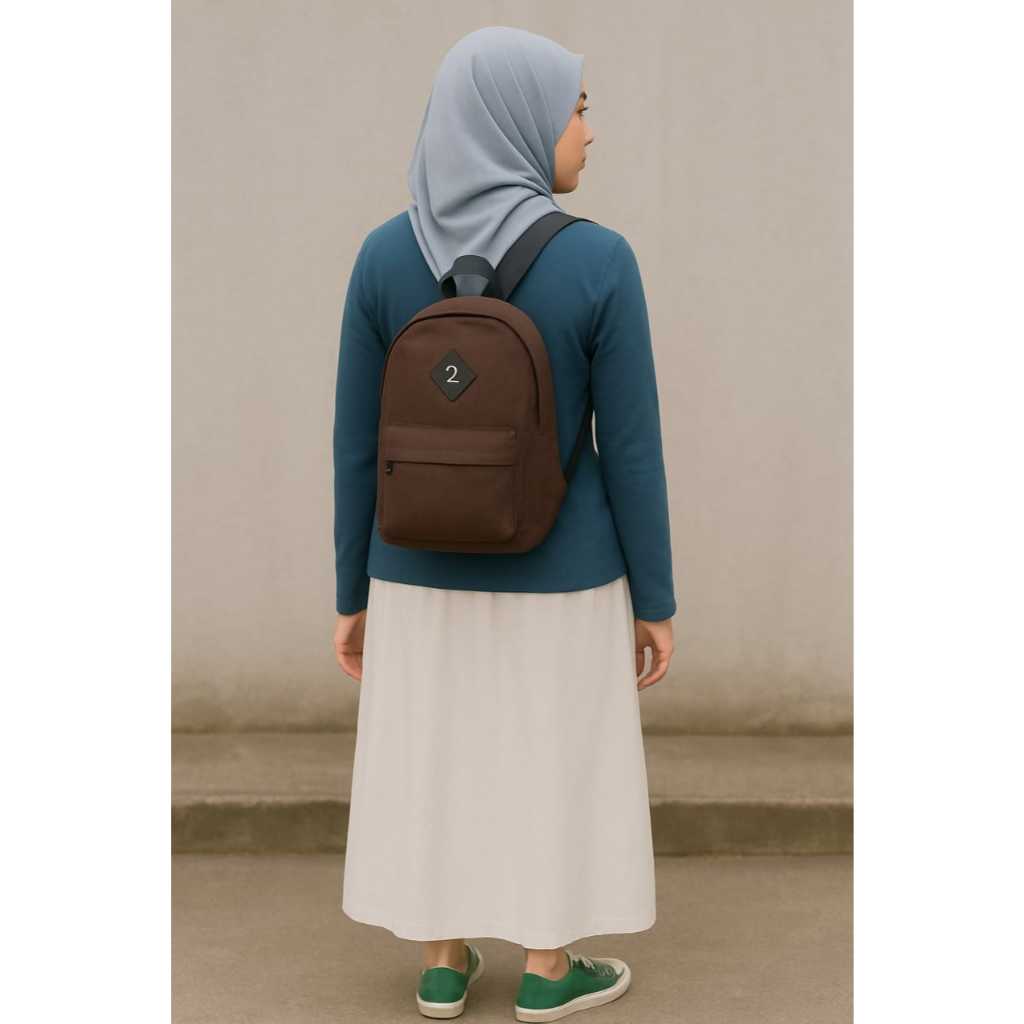 Tas Ransel Nevada Warna Coklat