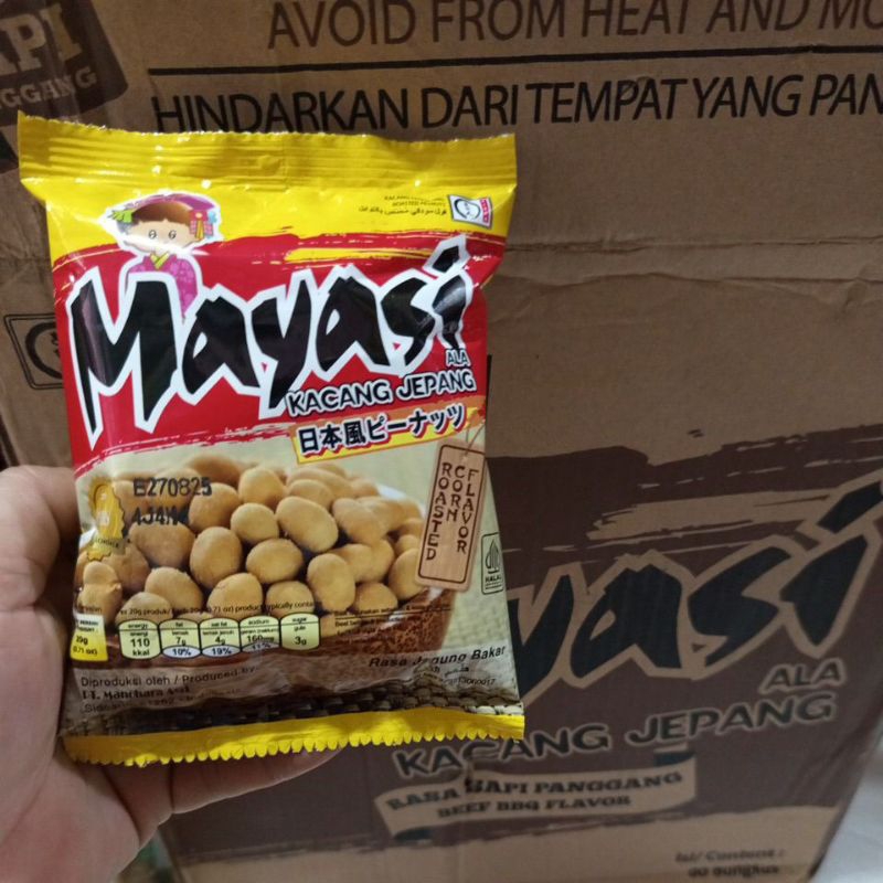 

Mayasi Kacang Jepang Rasa Jagung Bakar Paket 5 pcs