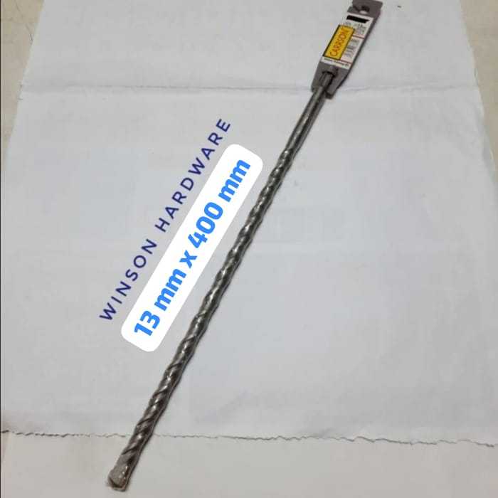 Mata Bor SDS Plus Beton 13mm x 400mm Carrson Tembok Panjang 13 mm x 40 cm