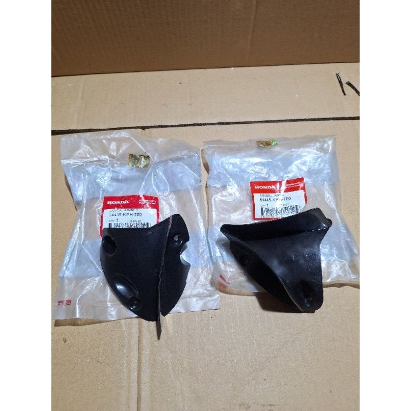 cover inner tutup sein sen ritting depan honda supra x125 X 125 lama original ahm honda 64435 64445 