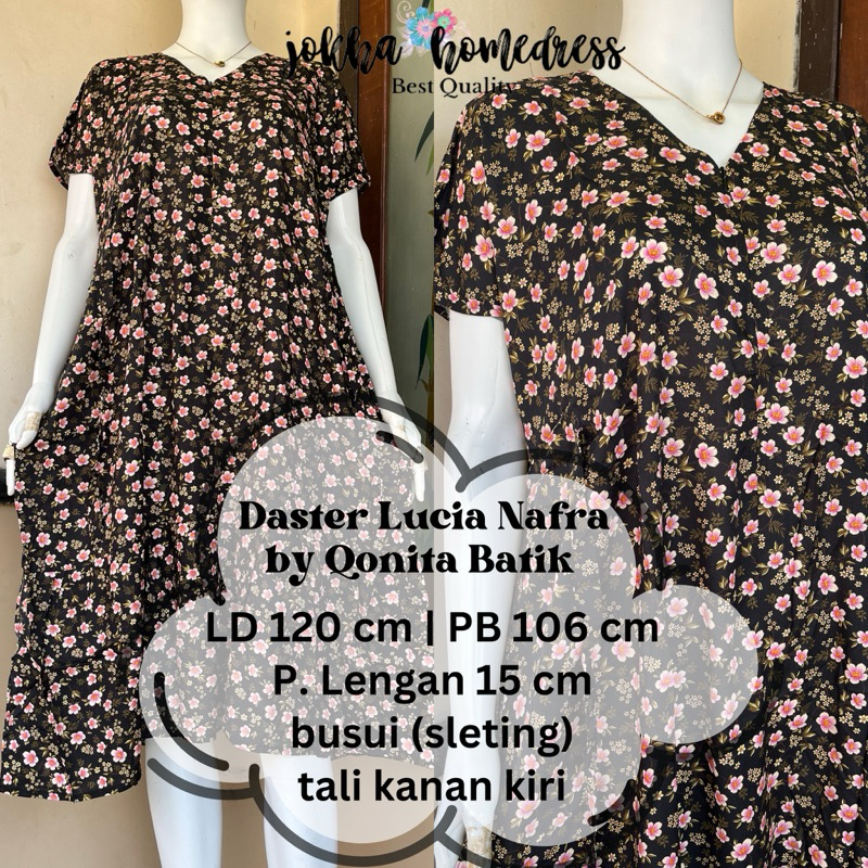 Daster Lucia Busui Nafra by Qonita Batik Pekalongan