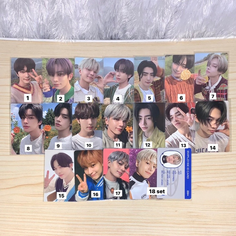 [ready EN3] pc official enhypen jungwon heeseung jay jake sunghoon sunoo ni-ki orange bloods ob roma