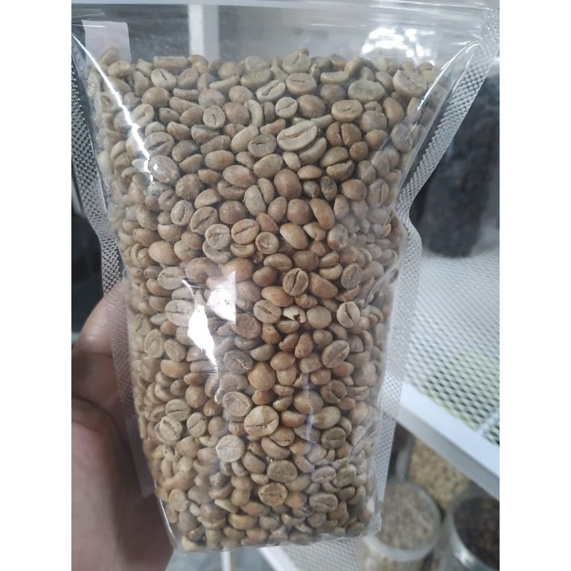 

Kopi Robusta Green Bean Grade 1 Premium 500gram