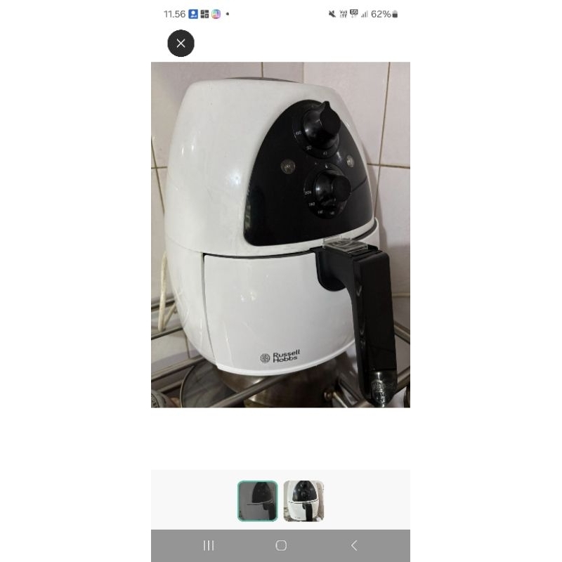 preloved Air fryer Russell Hobbs