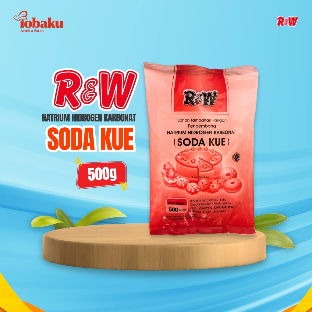 

R&W Soda Kue - Natrium Hidrogen Karbonat - Pengembang Adonan 500g