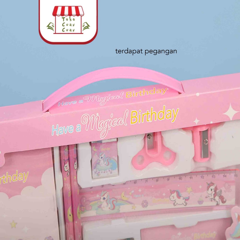 

TCC JUMBO 14in1 Set Alat Tulis Anak Stationary Souvenir Goodie Bag Ultah