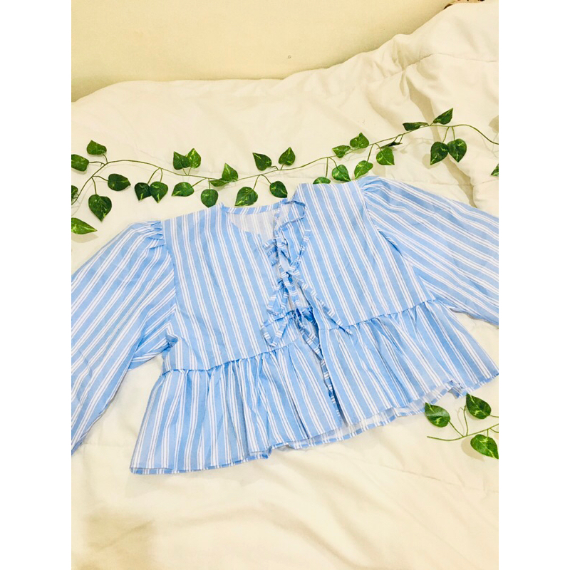 Outer blouse pita blue sky salur
