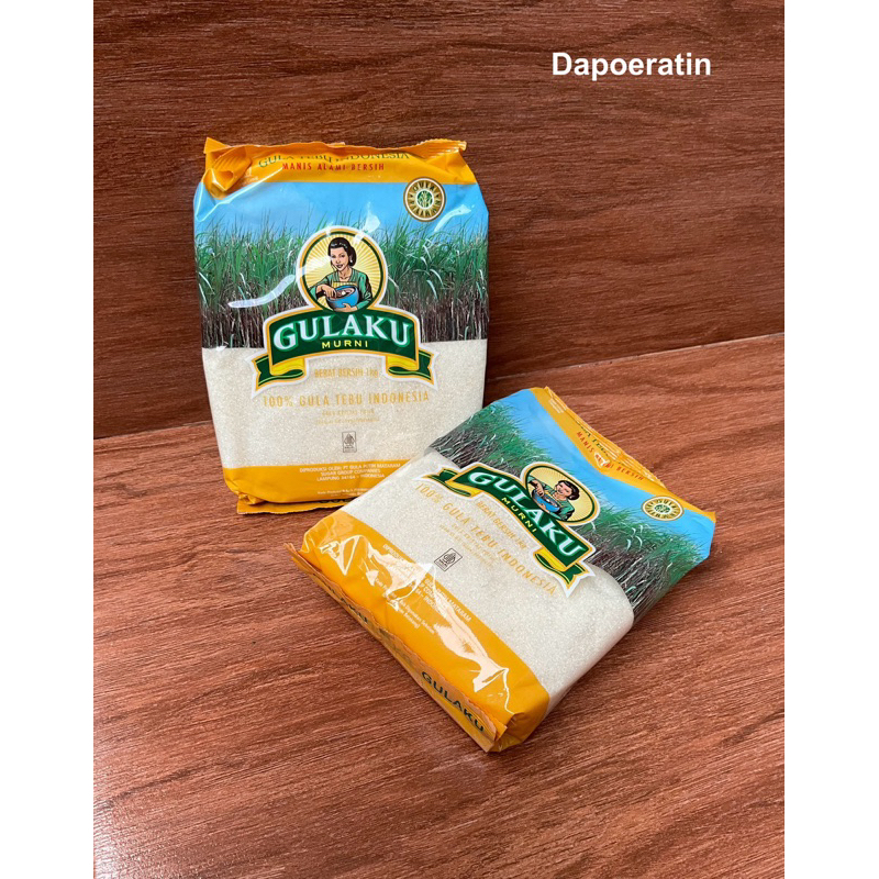 

Gulaku 1 kg / Gulaku Murni Kuning / Gula Pasir