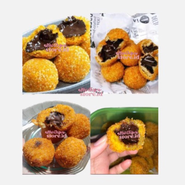 

bola ubi coklat lumer kress