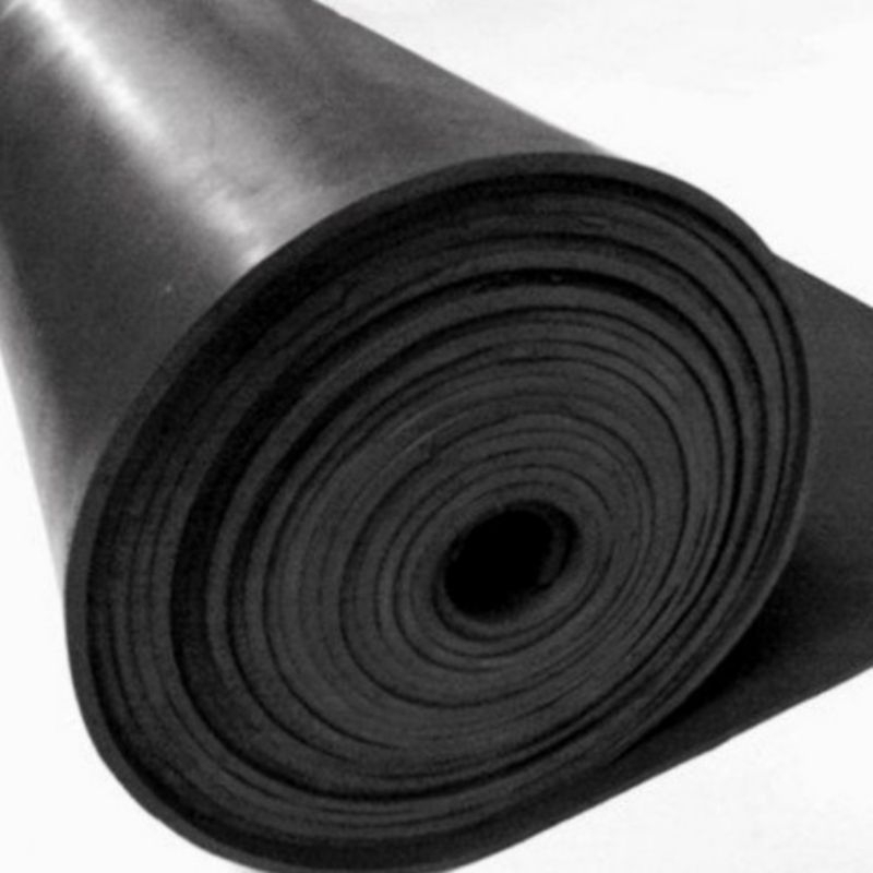 Rubber Sheet / Karpet Karet Motif polos tebal 5mm