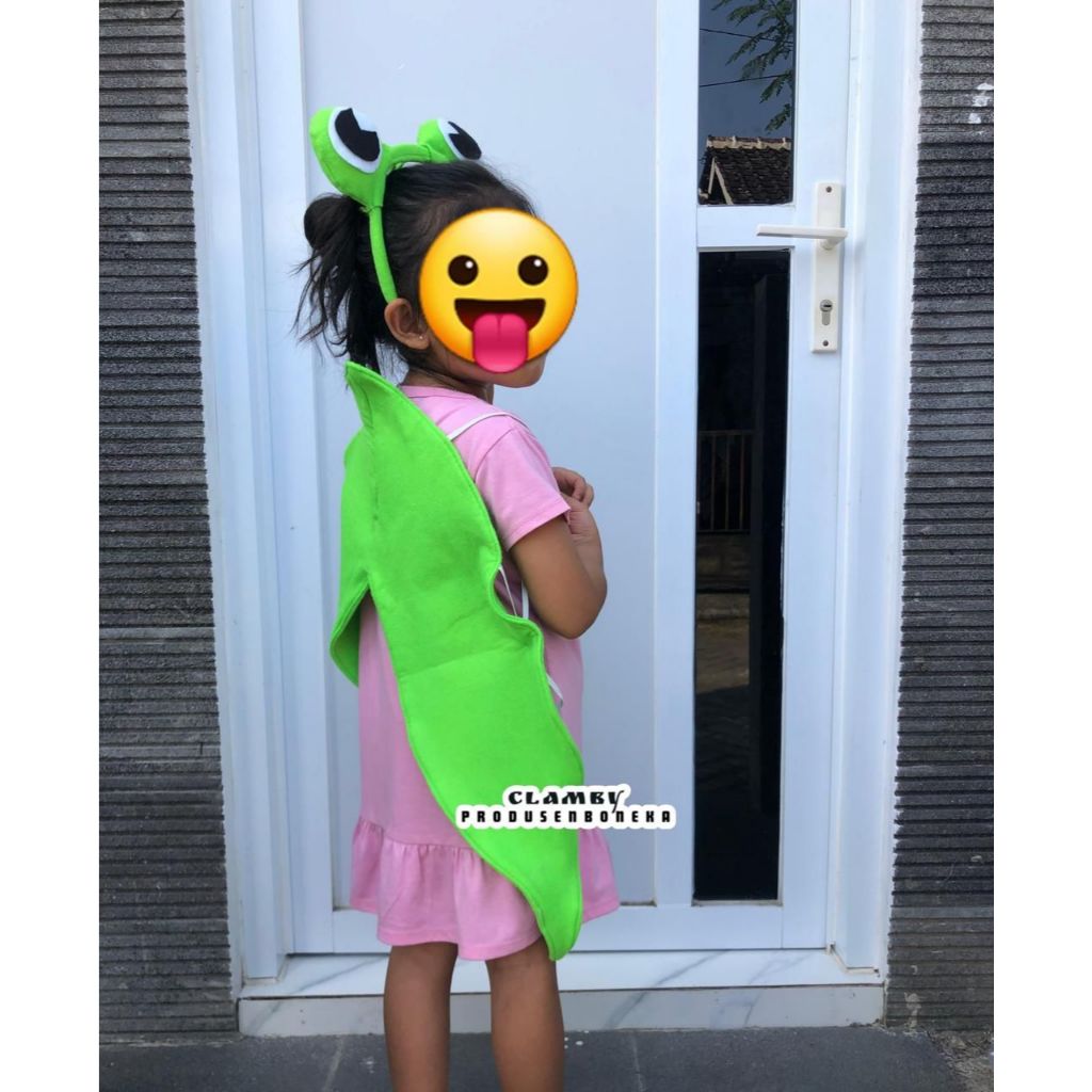 FREE ONGKIR KOSTUM BELALANG BANDO KARAKTER BELALANG SERANGGA SAYAP BELALANG HEWAN BINATANG