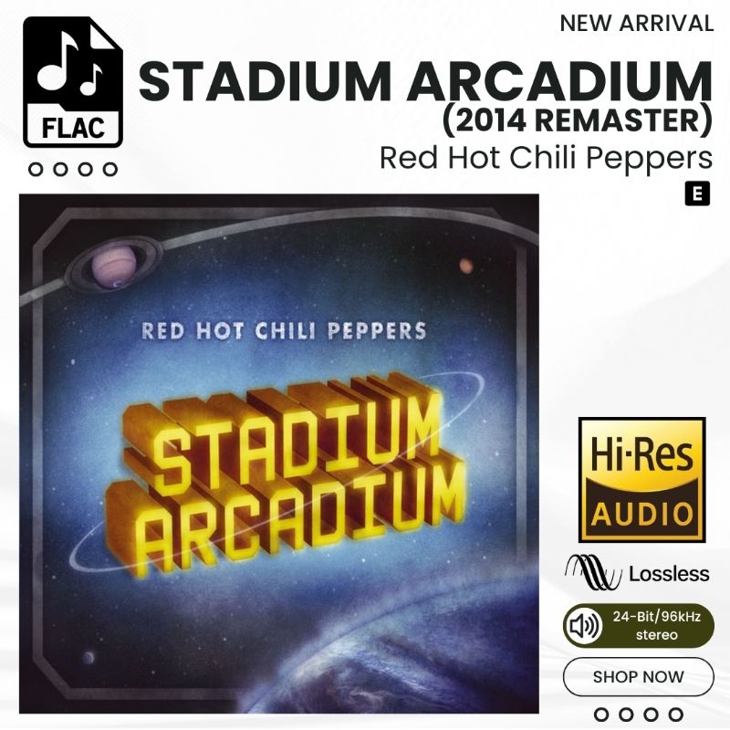 Stadium Arcadium (2014 Remaster) - Red Hot Chili Peppers Album lagu FLAC HiRes Lossless 24bit 96kHz