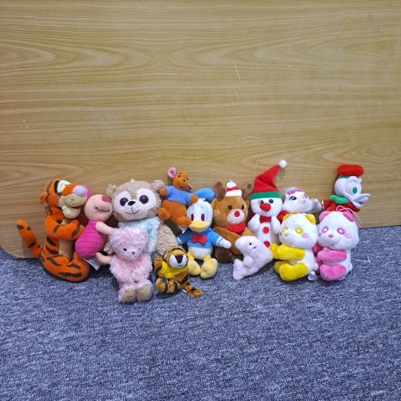 Boneka magnet - Boneka capit - Boneka piglet magnet - boneka tiger magnet - boneka panda magnet - bo