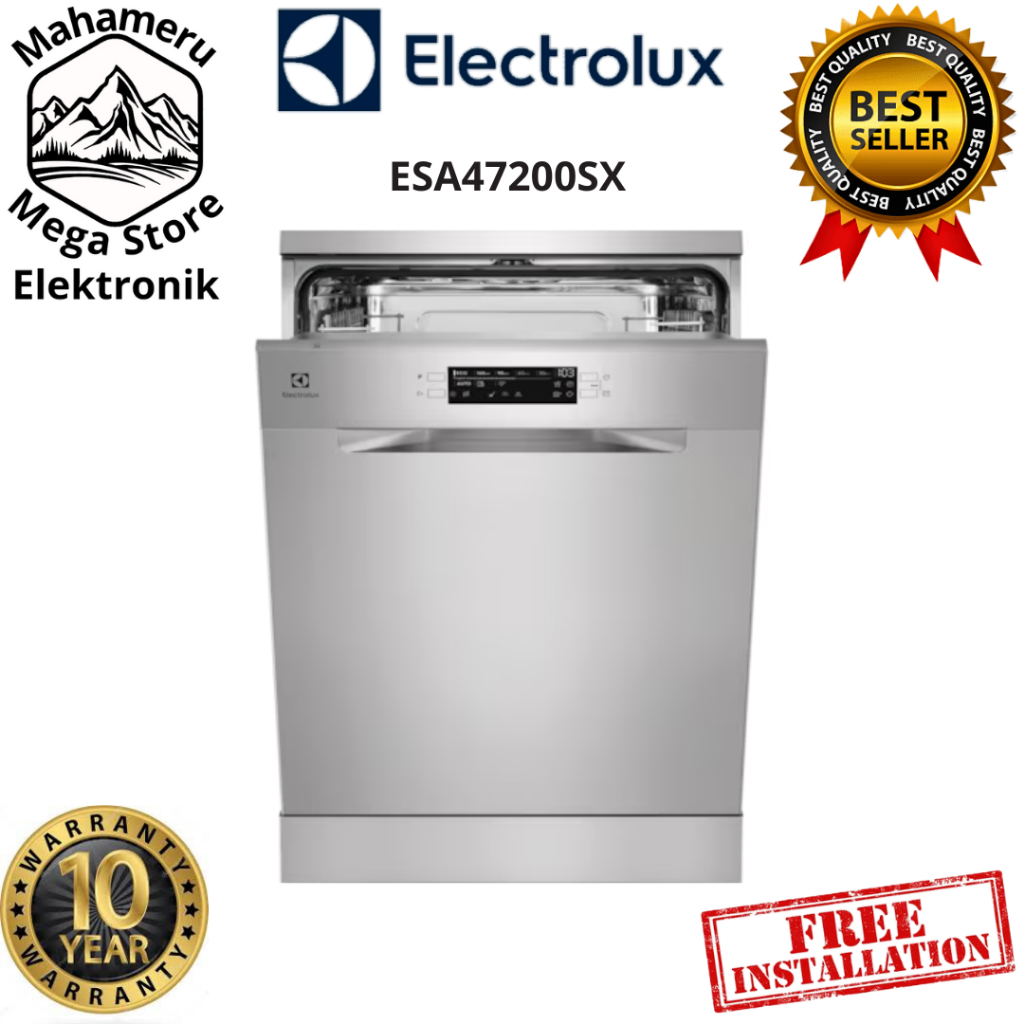 Dishwasher Electrolux ESA47200SX Freestanding Dishwasher