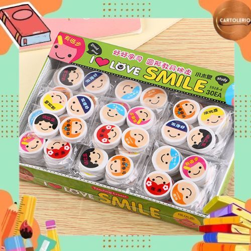 

SELUSIN Penghapus Motif Smile Lucu PE0001
