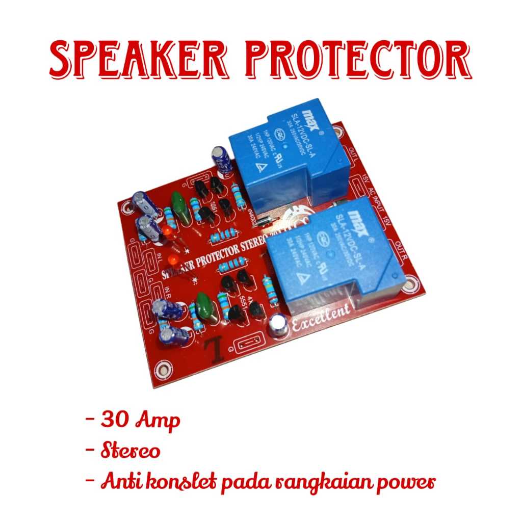 SPEAKER PROTEKTOR SETEREO DAN SPEAKER PROTEKTOR MONO