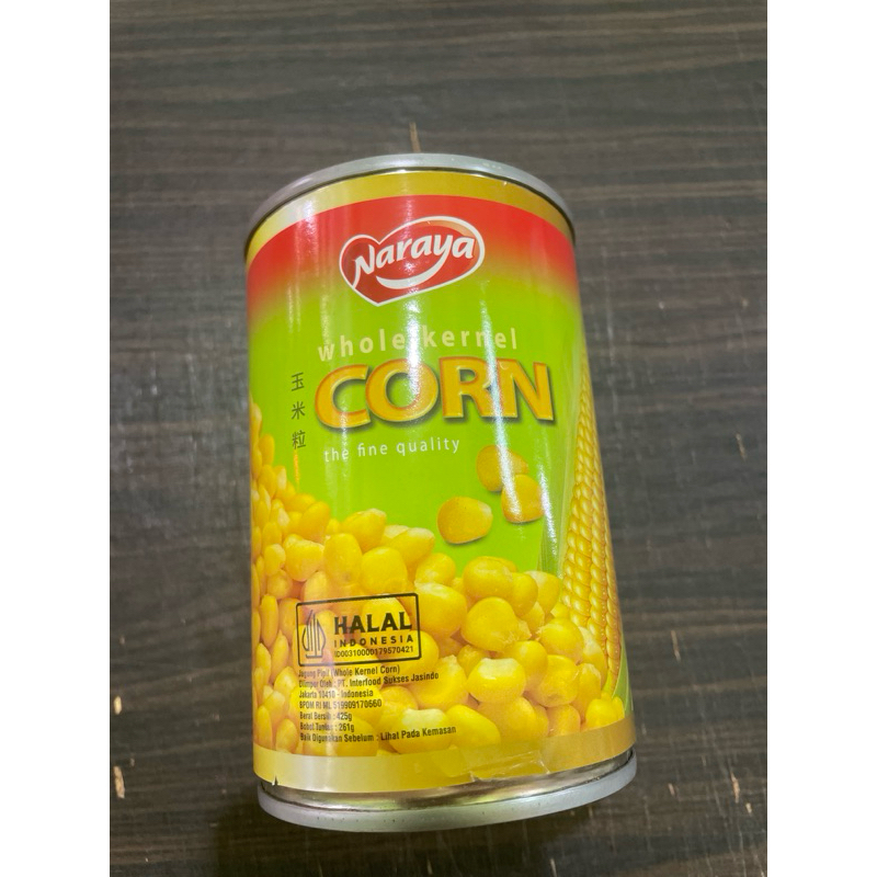 

naraya jagung pipil | naraya whole kernel corn kemasan 425gr