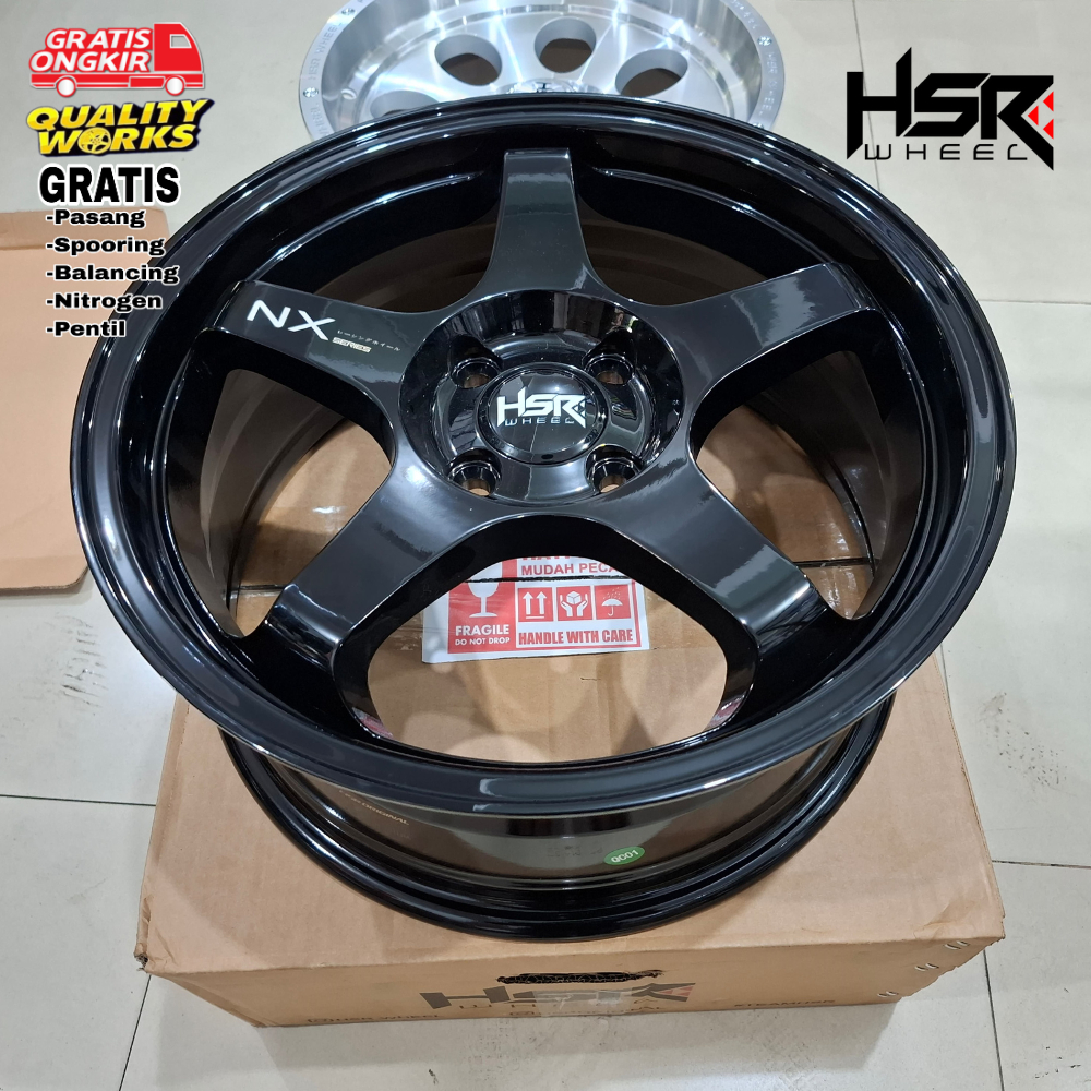 Velg Mobil Swift, Ignis, Ring 16 Lebar 7 Velg Racing Hsr Wheel Kailolo