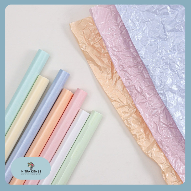 

Kertas Buket Bunga Bunga Motif Pearl Pear Paper Sydney Flower Wrapping Pearl KB073