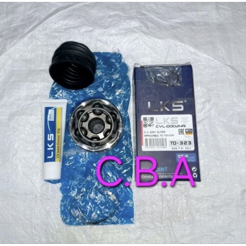CV JOINT OUTER / AS RODA LUAR TOYOTA VIOS ALL NEW 2014 ON/YARIS 2014 ON TO-323 LKS