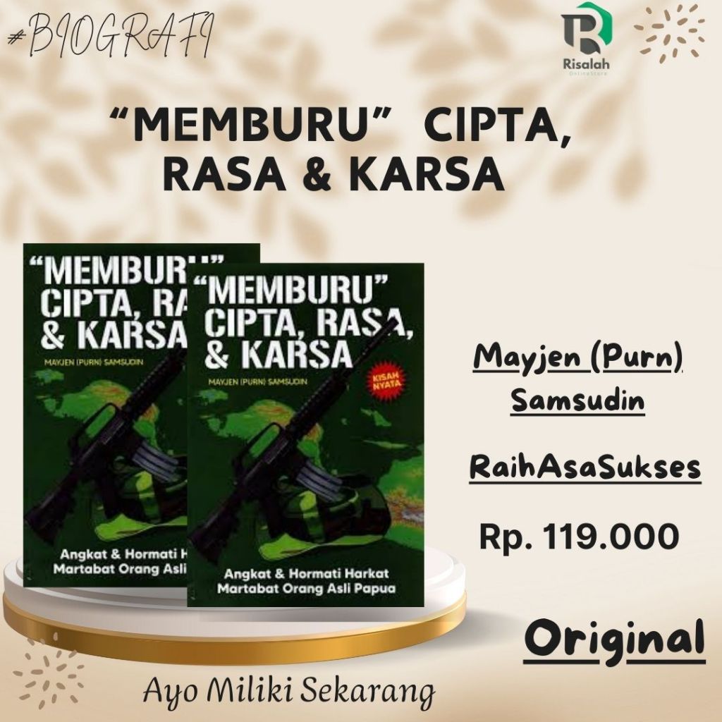Buku "Memburu" Cipta, Rasa & Karsa