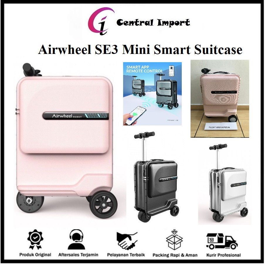 Koper SE3 Mini Smart Suitcase Riding Luggage 20inch - Koper SE3 Mini Koper Elektrik Skuter