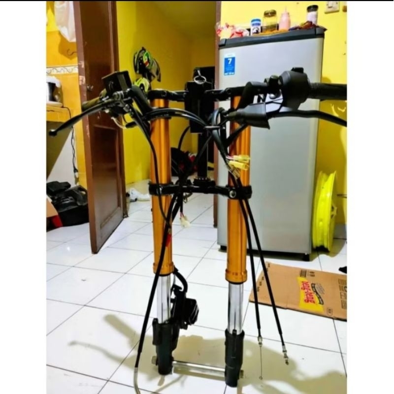 Shok Depan USD R15 V3 Original Yamaha Kode BK60 ORI COPOTAN USD PNP Vixion