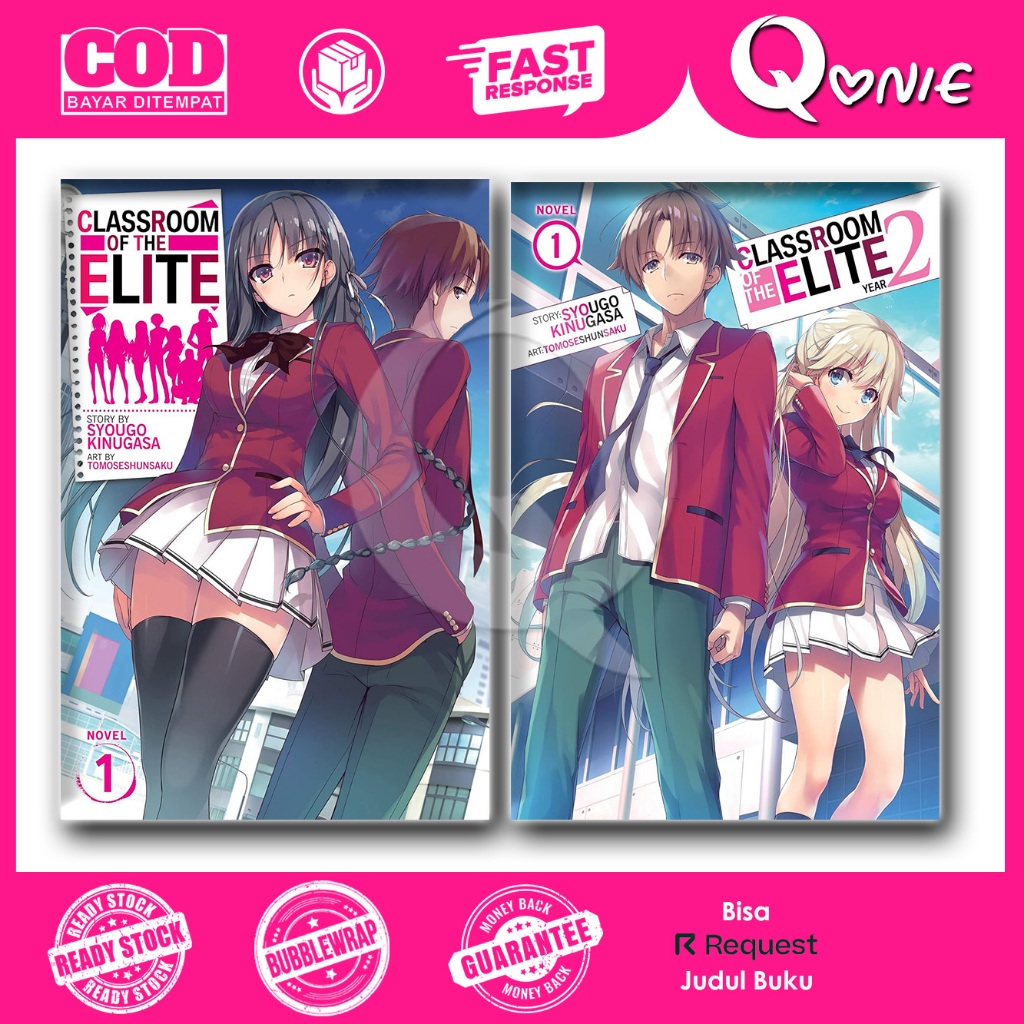 Classroom of the Elite | Classroom of the Elite Year 2 (Light Novel) (English/Indonesia)