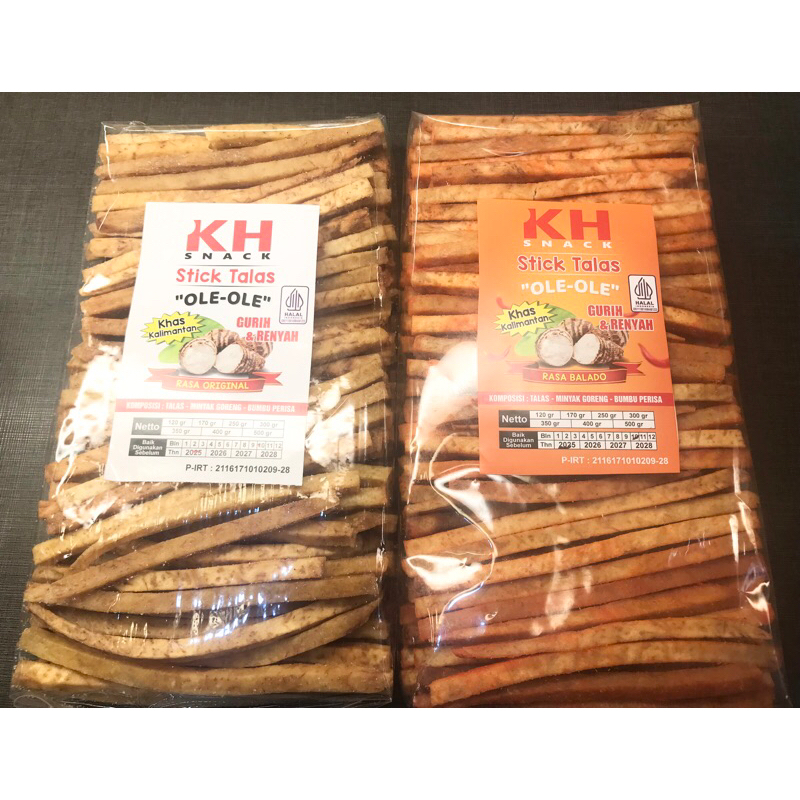 

TALAS SNACK / KELADI SNACK KH ENAK DAN GURIH KHAS PONTIANAK