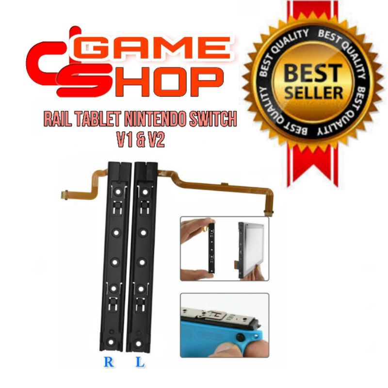 Rail tablet console nintendo switch v1 v2