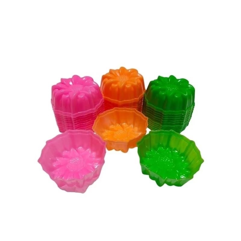 Cetakan kukus kue teratai 1Pcs/bolu/agar/jelly karakter