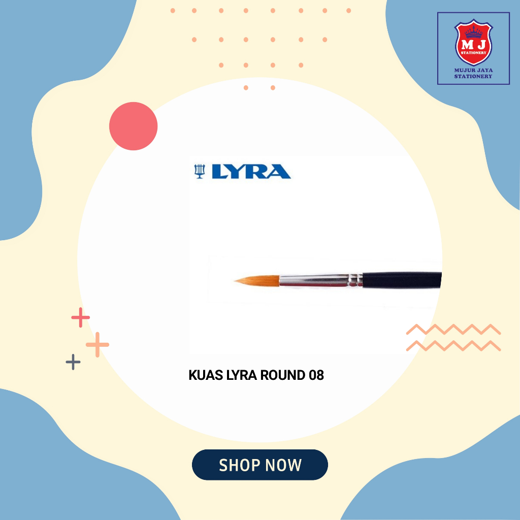 

LYRA KUAS / ART BRUSH ROUND 08 ( BULAT )