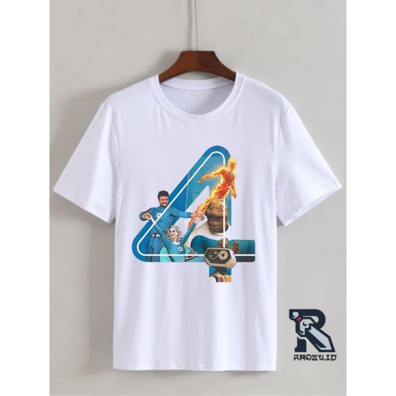 kaos t-shirt fantastic four