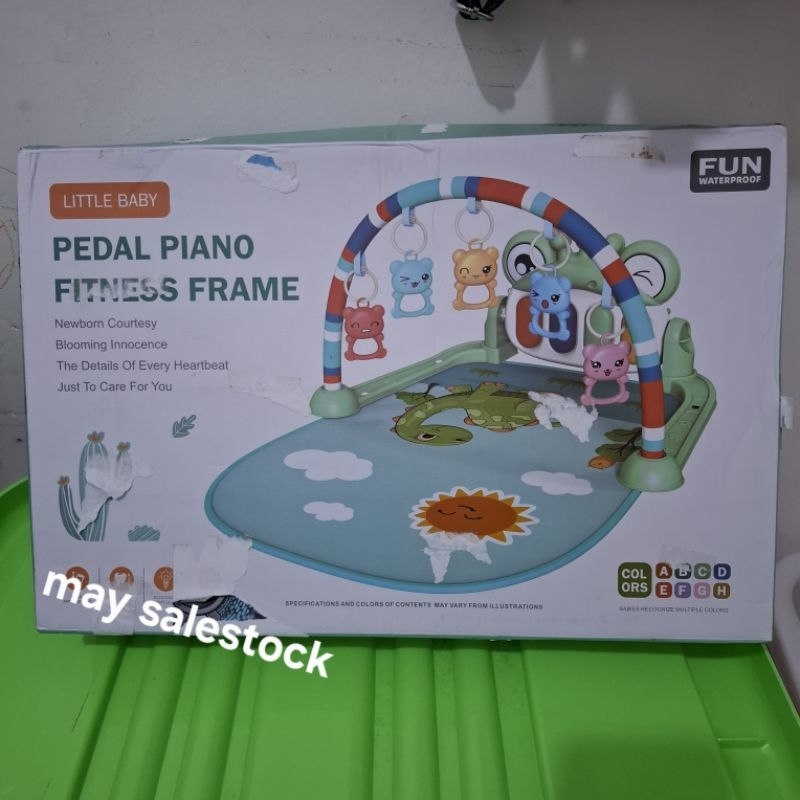 Little Baby Pedal Piano Fitness Frame - Mainan Bayi Baby Playgym Matras Piano Pedal
