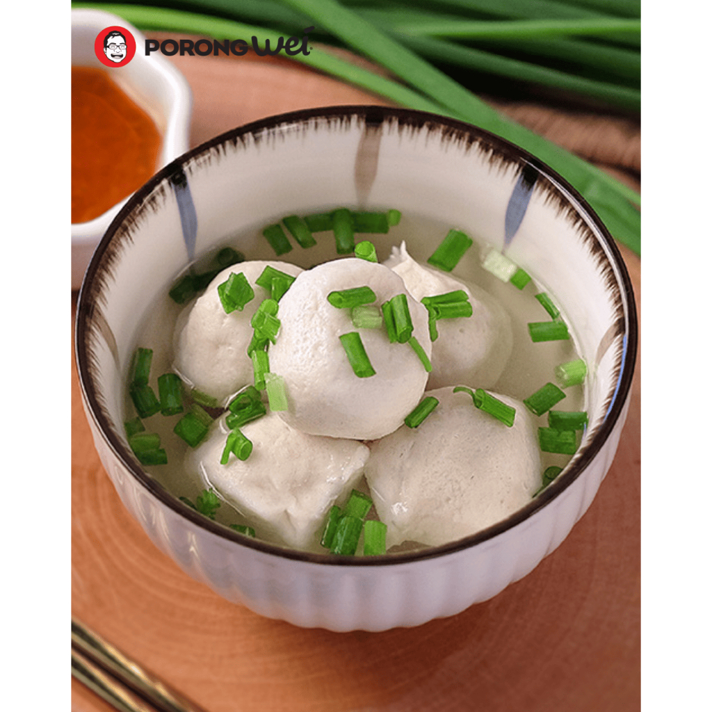 

PORONG WEI- Hiwan Tanpa Isi Original Halal [Bakso Ikan Loncat] Premium Homemade Frozen Food