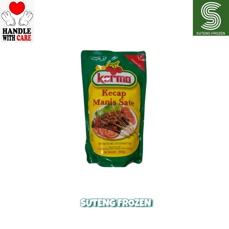 

Kecap Manis Sate Cap Korma 840 gram