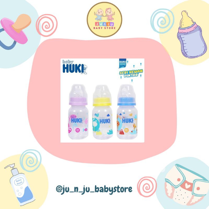 BOTOL SUSU HUKI 120ml