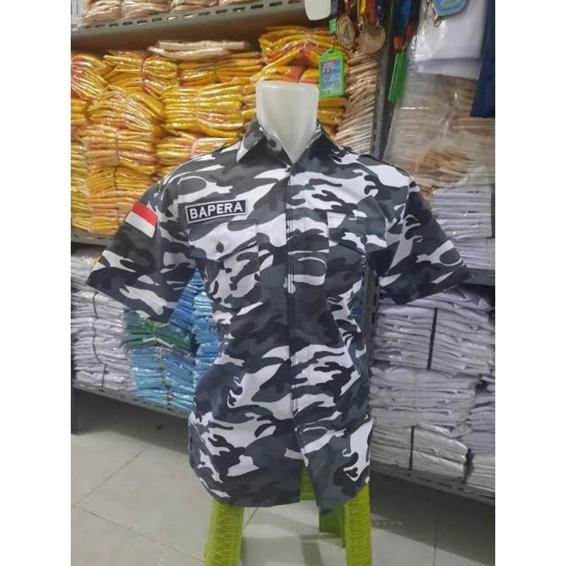 kemeja BAPERA lengan pendek terbaru
