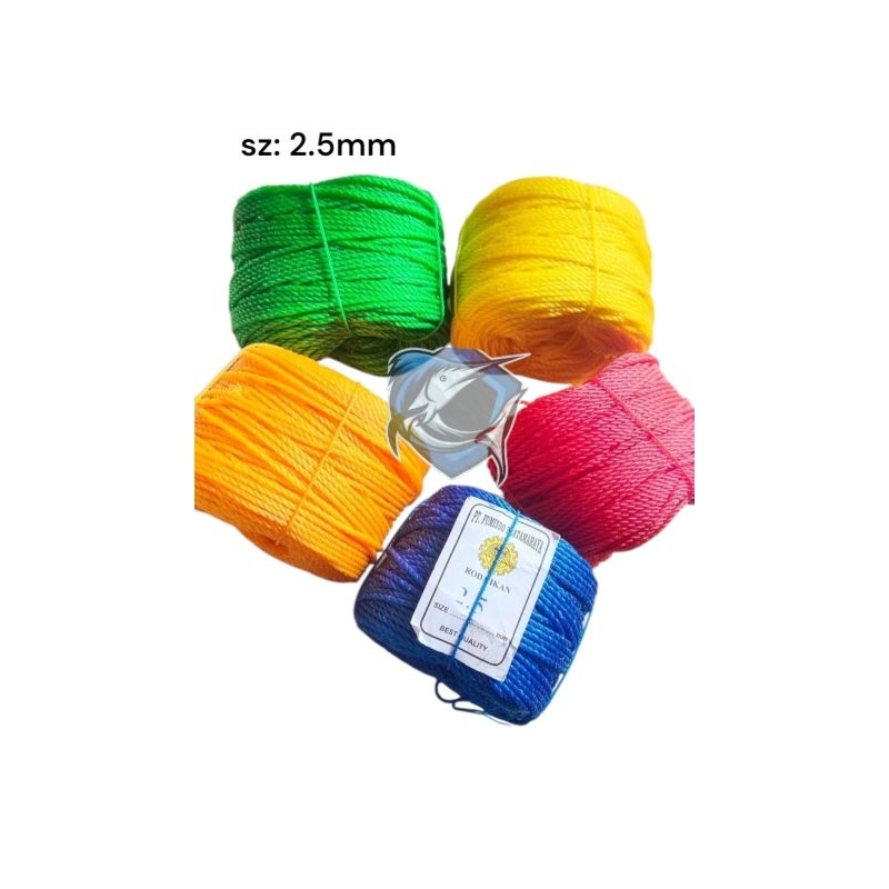 

TALI TAMBANG PE 2.5 MM PANJANG -/+ 100M