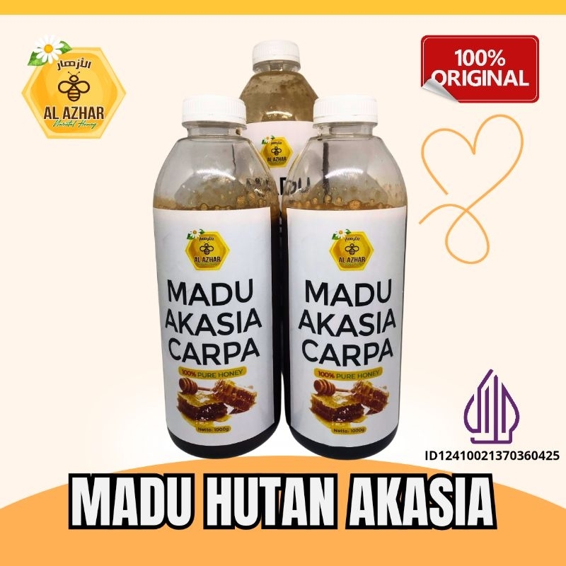

Madu Akasia Karpa 1kg | Madu Asli Murni Rasa Ringan – Herbal untuk Imun & Keluarga - Toko Al Azhar Store