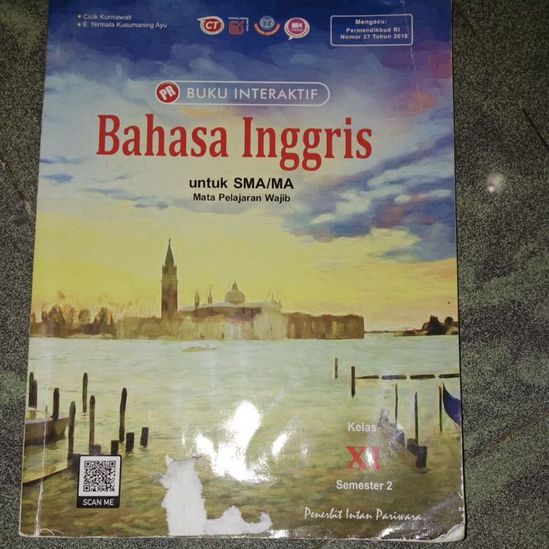 [PRELOVED] PR BUKU INTERAKTIF BAHASA INGGRIS KELAS 11 SEMESTER 2 SMA/MA | LKS BAHASA INGGRIS KELAS X